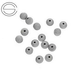 P2LDP-6,0/1,2 Kulka młotkowana 6 mm 925 RODOWANE