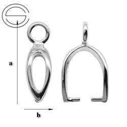 KK-3 Krawatka do Swarovskiego Srebro 925 /gram