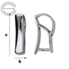 KW-024 Krawatka do Swarovskiego Srebro 925