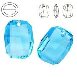 6685 MM 28 Swarovski Graphic AQUAMARINE