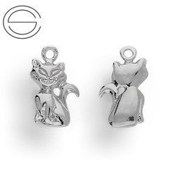 CHAP-53 KOT do podwieszania Srebro 925 RODOWANE