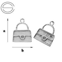 CHA-15 TORBA Element do podwieszania Srebro 925