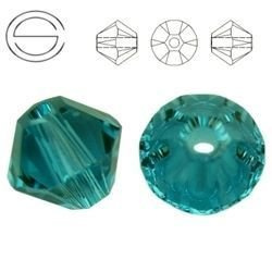 5328 MM 4 Swarovski XILION Bicone INDICOLITE