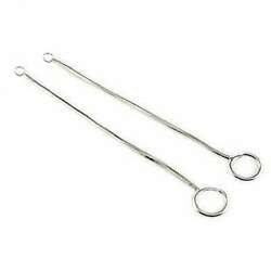 SND-62 Pin - snake with rings Sterling Silver 925