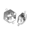 4683/J MM 14 Swarovski Hexagon - oprawa - Rhodium