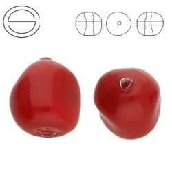 5840 MM 10 Swarovski Baroque RED CORAL PEARL RCPRL