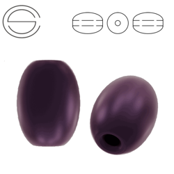 5824 MM 4 Swarovski Rice ELDERBERRY PEARL