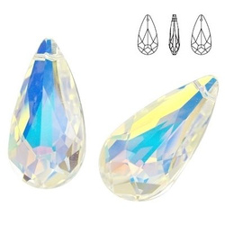 6100 MM 34 Swarovski Teardrop Crystal AB