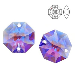 8116 MM 14 Swarovski Octagon BLUE VIOLET BLAB