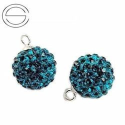 SVW MM 12 Wisiorek - kula BLUE ZIRCON