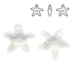 6721 MM 40 Swarovski Starfish CRYSTAL
