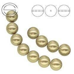 5810 MM 6 Swarovski PLATINUM PEARL (PTPRL)