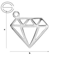 CHA-140 Element do podwieszania Srebro 925