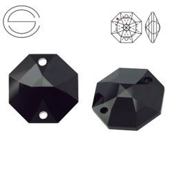 8116 MM 14 Swarovski STRASS Octagon JET