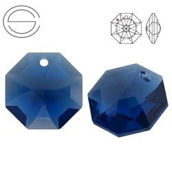 8115 MM 14 Swarovski STRASS Octagon DARK SAPPHIRE