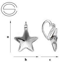 KWP-020 Krawatka do 4745 Star Srebro 925 RODOWANE