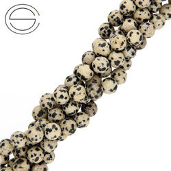 KN-RF-8,0 mm JASPIS DAL okrągły fasetowany - sznur