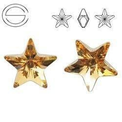 4745 MM 10 Swarovski Star GOLDEN SHADOW GSHA F
