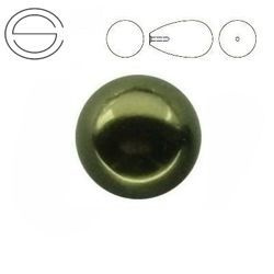 5816 MM 15 Swarovski DARK GREEN PEARL (DGRPRL)