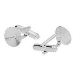 MT-43/12 Cufflinks base Silver 925