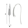 BO-22D Earwires Silver 925