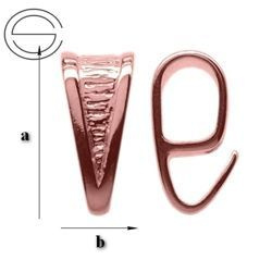 KWRG-6 Krawatka do podwiesz. Srebro 925 POZŁACANE