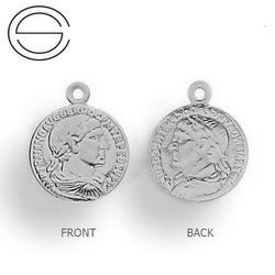 CHAP-212 Element - charms MONETA pr. 925 RODOWANE