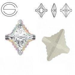 4927 MM 19 Swarovski Rhombus Tribe Crystal AB F
