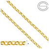 Rolo RZ-006 Łańcuszek (10 cm) Srebro 925 POZŁACANE