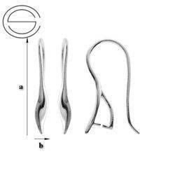 BO-1 Bigle otwarte do Swarovskiego Srebro 925 /gram