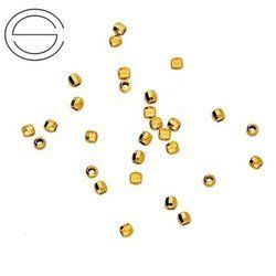 P2LCZ 2 Kulka DISCO 2 mm Srebro 925 POZŁACANE