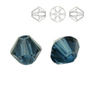 5328 MM 4 Swarovski XILION Bicone MONTANA