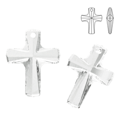 6860 MM 12 Swarovski Cross CRYSTAL