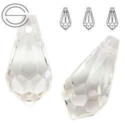 6000 MM 11 x 5,5 Swarovski Drop CRYSTAL