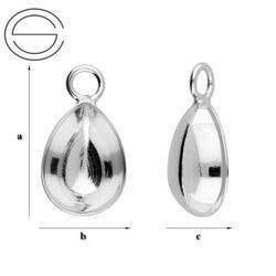 KK-121/10 Krawatka do wklejania 4320 10mm Srebro 925 /gram