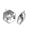 4683/J MM 14 Swarovski Hexagon - oprawa - Rhodium