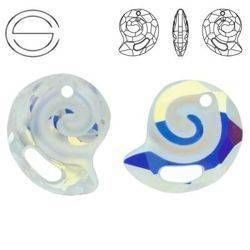 6731 MM 14 Swarovski Sea Snail Crystal AB
