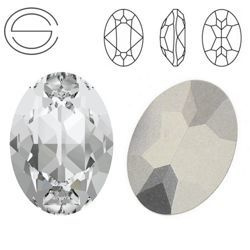 4120 MM 18 Swarovski Oval CRYSTAL F