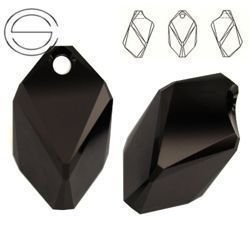 6650 MM 22 Swarovski Cubist JET