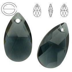 6106 MM 22 Swarovski Pear-shaped GRAPHITE