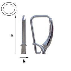 BBA-13 Leverbacks - Earring Hooks - Sterling Silver 925 / gram