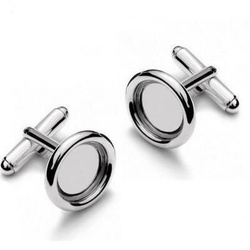 MTW-12 Cufflinks base Silver 925