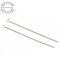 SNK-55 Szpilka - żmijka z kółkiem Srebro 925