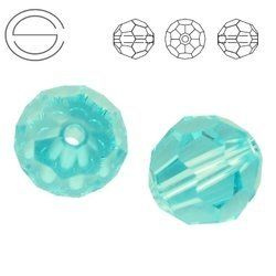 5000 MM 8 Swarovski Beads LIGHT TURQUOISE