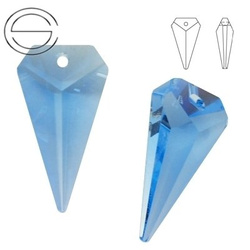 8762 MM 25 Swarovski Triangle MEDIUM SAPPHIRE