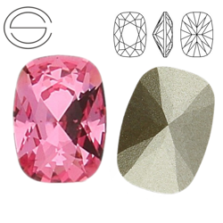 4568 MM 8 Swarovski Cushion FS ROSE F