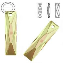 6465 MM 38 Swarovski Queen Baguette LUMINOUS GREEN