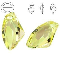 6656 MM 19 Swarovski Galactic LUMINOUS GREEN LUMG