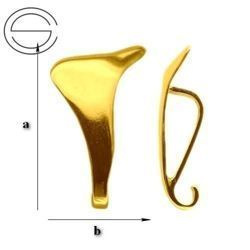 KWZ-08 Krawatka Srebro 925 POZŁACANE