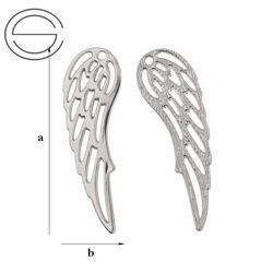 CHA-180 SKRZYDŁO Element do podwieszan. Srebro 925
